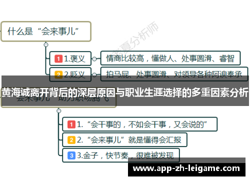黄海诚离开背后的深层原因与职业生涯选择的多重因素分析